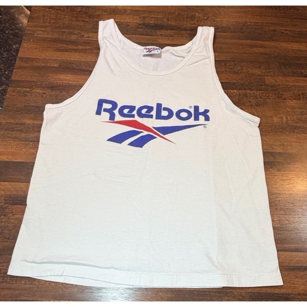 Vintage 80s 90s Reebok tank top size large.  Unisex.